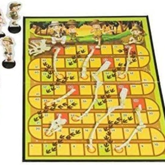 NWT Outset Media  Dinosaur Snakes and Ladders - Picture 2 of 3